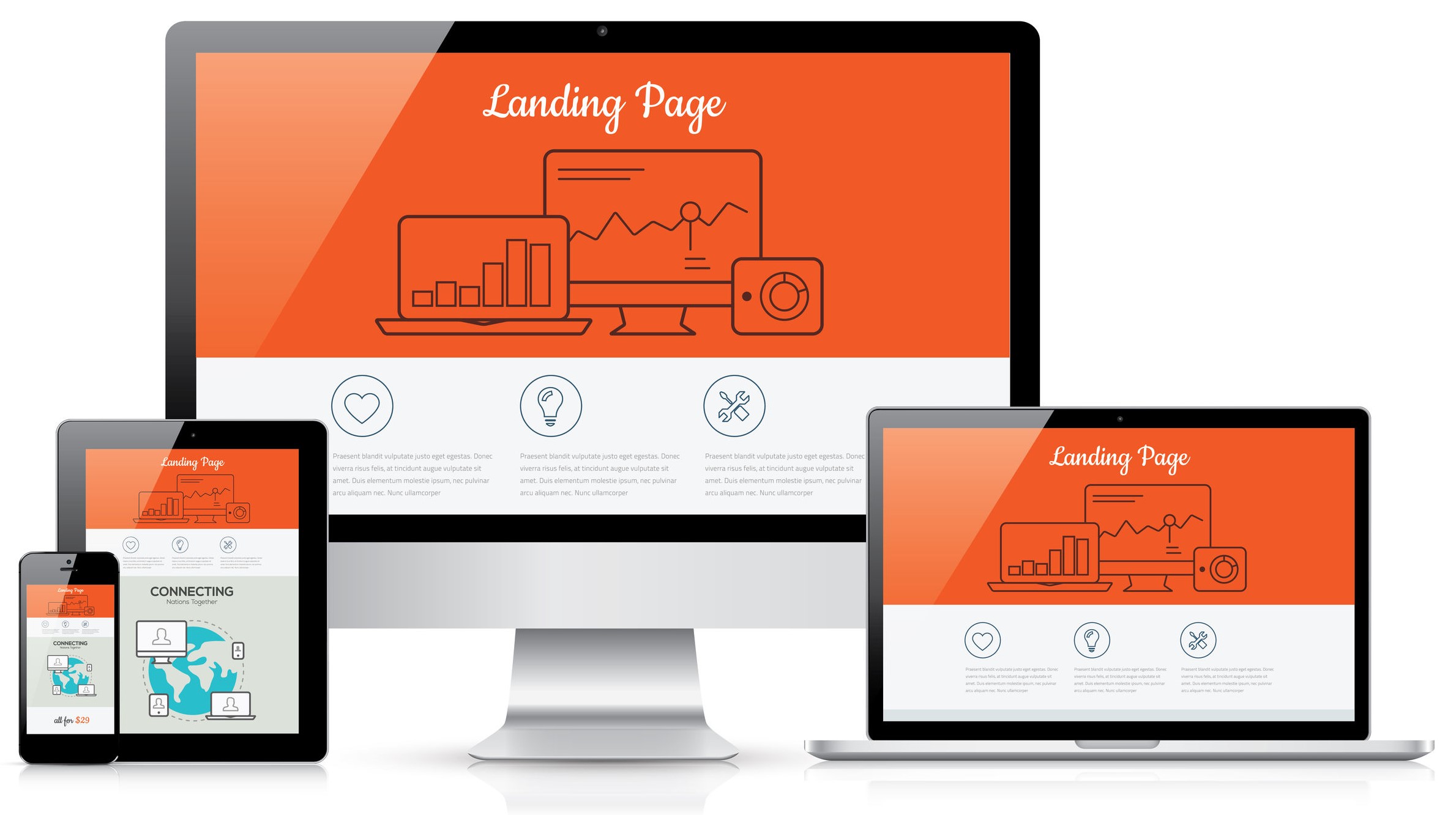 Factors for a high converting landing page