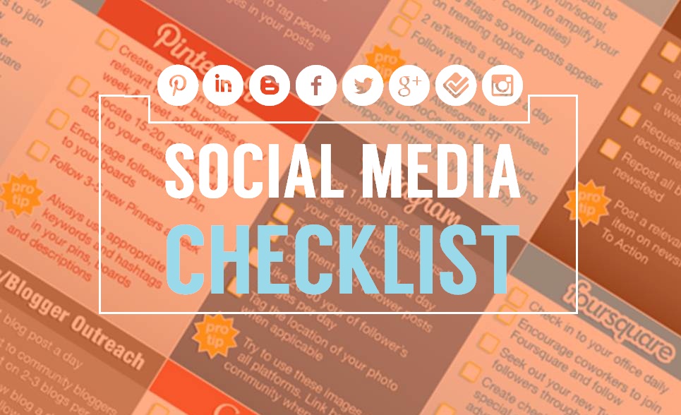 Your social media checklist